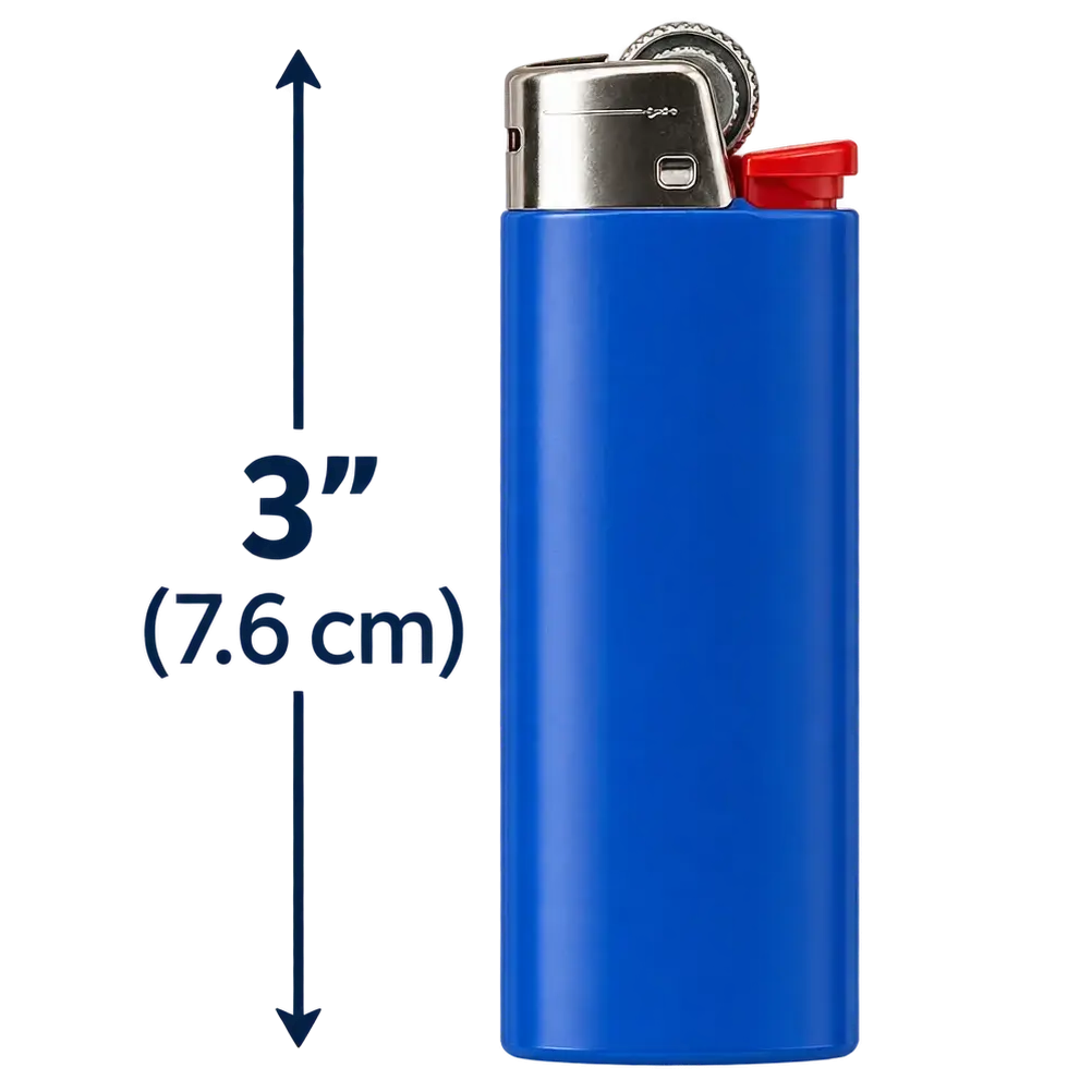 Standard lighter size reference