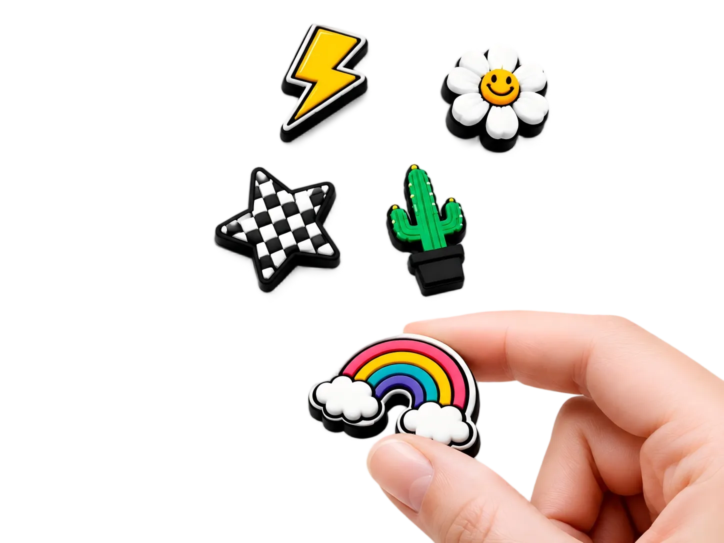 make your own croc charm