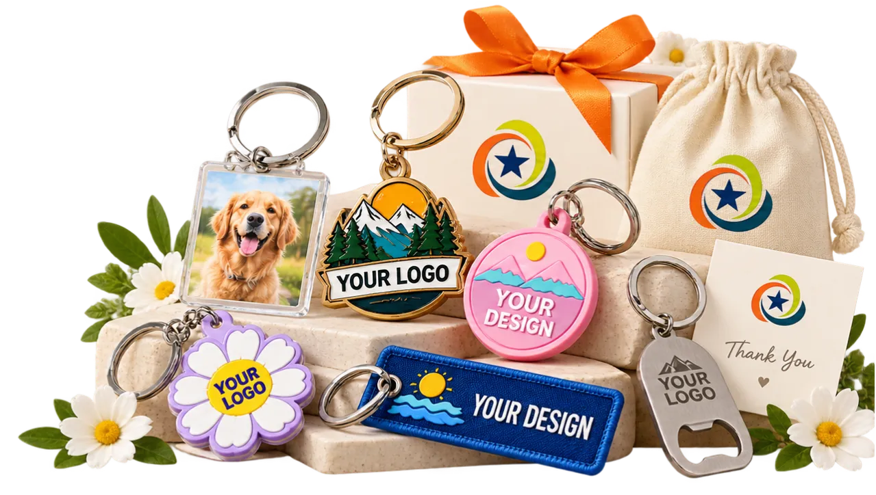 Custom Keychains No Minimum