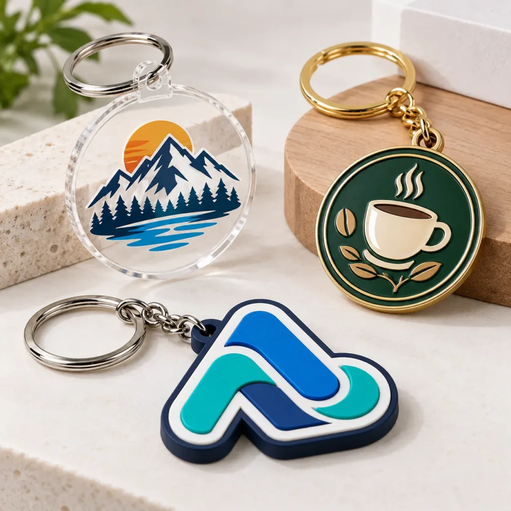 Custom Logo Keychains