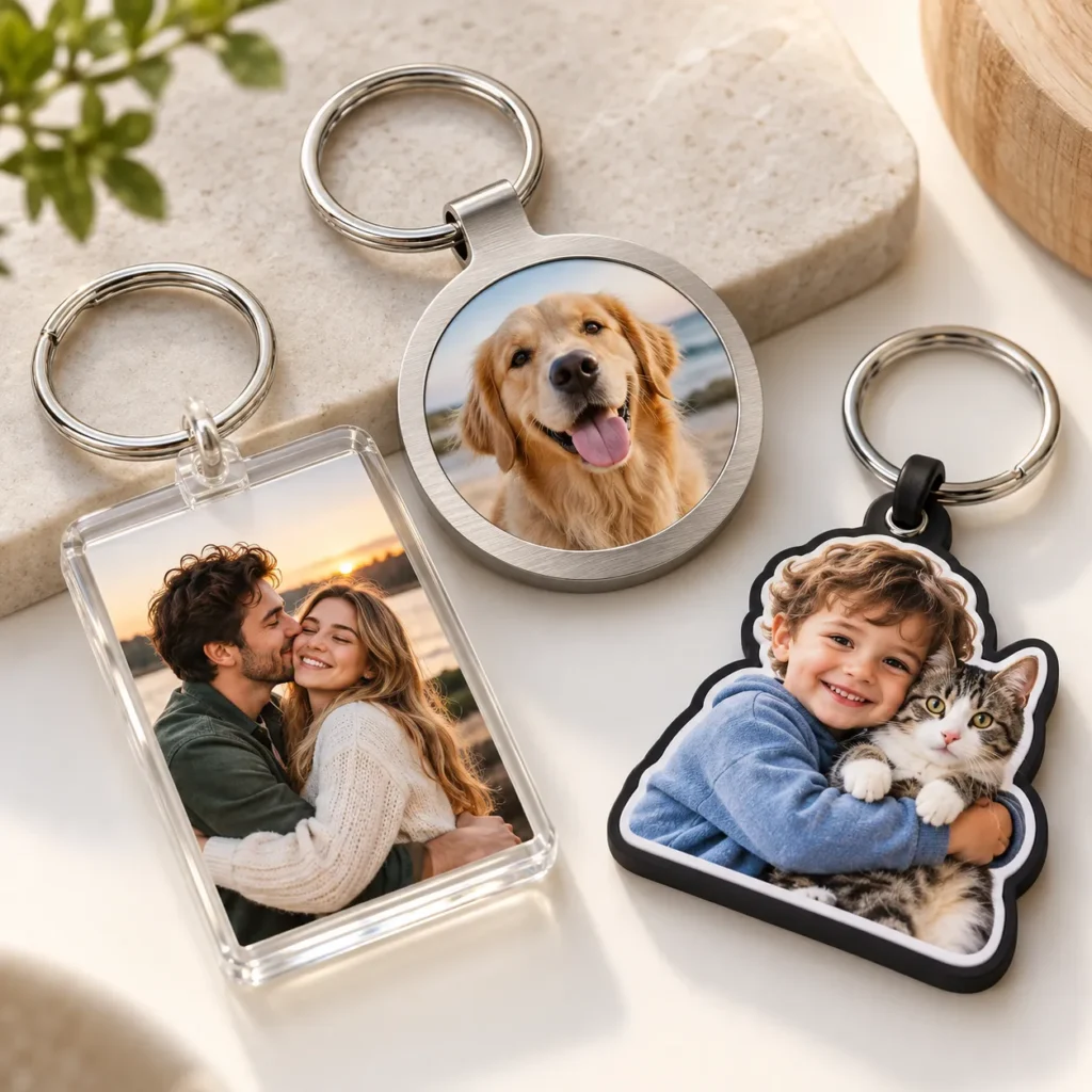 Custom Photo Keychain